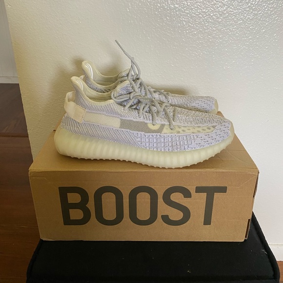Adidas Yeezy Boost 350 v2 - Static Reflective - Mens 7.5 - Picture 1 of 8